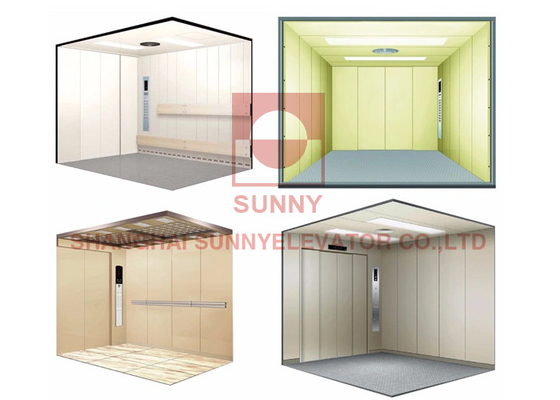 1.0m/S 5000kg Cargo Elevator Lift Freight Goods Energy Saving