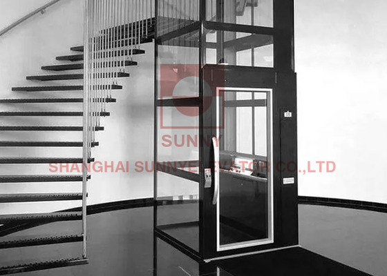 2 - 4 Floors AC Drive Type Elevator Home Lift Indoor / Outdoor Fashion Simple