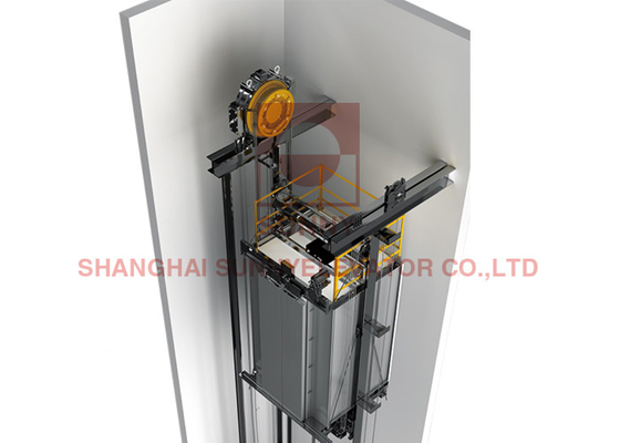 Machine Roomless Passenger Elevator With Green Drive And Energy Conservation Devices
