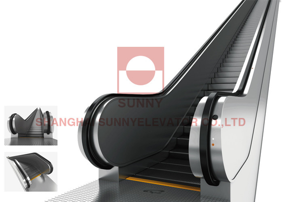 Smooth Operation Shopping Mall Escalator With Safety Protection Device