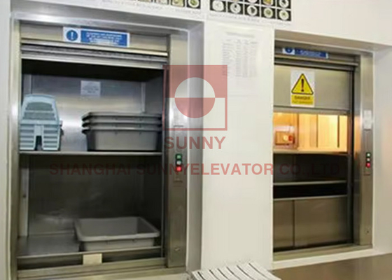 Dumbwaiter Elevator Lift 0.4M/S 50KGS Load Small Goods Elevator