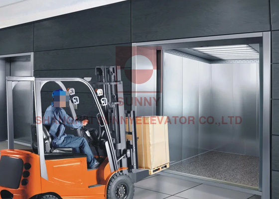 Mr/Mrl Quality Large Space Room Freight Lifts Customized Cargo Goods Elevators