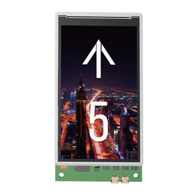 5 Inches Elevator Multimedia Display For Lift Spare Parts 480px × 854px Resolution