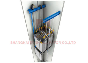 Opposite Door Freight Elevator With Machine Room Powerful Easy Installation