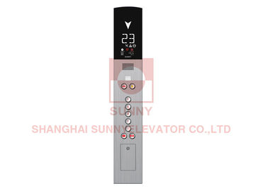 Passanger Lift Round Button Elevator COP / Stainless Steel Control Panel Elevator Cop For Elevator Spare Parts