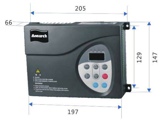 Elevator Door Controller Control Cabinet with Single-phase 220V 0.5 ~ 1.5kVA Power and 2.7 ~ 8.2A Input Current