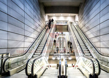 Automatic Induction Moving Walk Escalator Efficient For Large Passenger