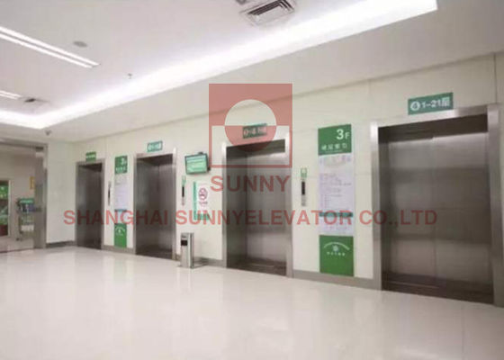 1600kg Load 1.75m/s Speed Hospital Elevator with People-Oriented Cabin Design for Medical Use