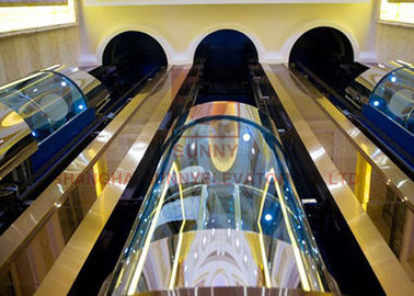 1600kg Load Panoramic Elevator Observation Elevator For Passenger Lift