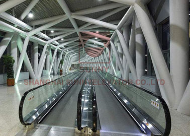 ISO9001 Airport VVVF Drive 12° Walkways Sidewalks Escalator Door