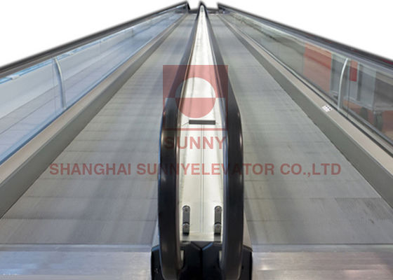 AC Driven 0.5M/S Flat 1000mm Airport Moving Walkway Conveyor Mechanism