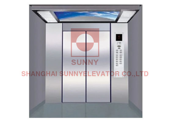 1.75m/S Stainless Steel Stretcher Bed Wheelchair Elevator For Patient