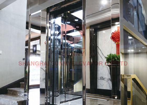 Apartment 0.4m/S Positive Drive Residential Home Elevators Lift