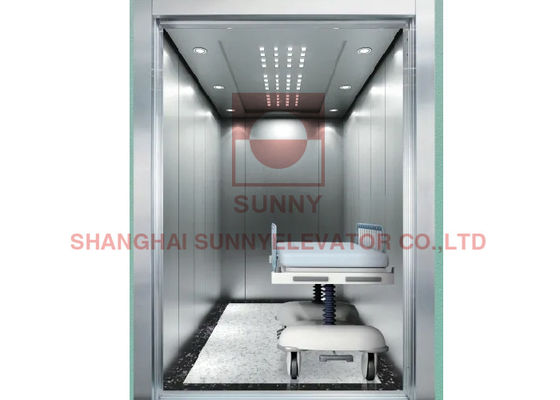 Medical Bed Wheelchair Stretcher Electric Traction Elevator Lift PVC Floor