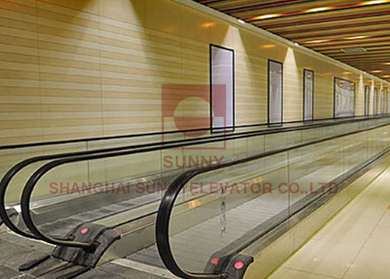 AC Drive Passenger Conveyer Automatic Moving Sidewalk Escalator Installation