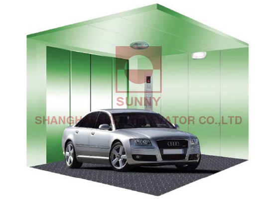5000kg Automobile Car Freight Elevator Warehouse Cargo Lift With Two Gate