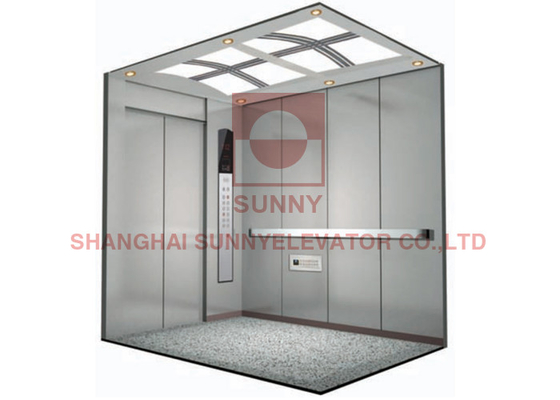 1600kg Medical Lift Elevator Acrylic Lighting Plate Bed