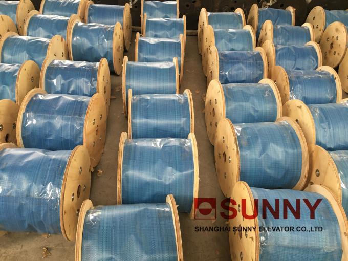 Traction Elevator Machine Ropes Elevator Steel 6x19 Large Diameter Wire Ropes for Traction Machine Parts
