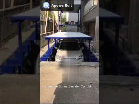 Motor Driven Pit Car Lift Parking System PDK Auto Parking Lift For Home 2000kg