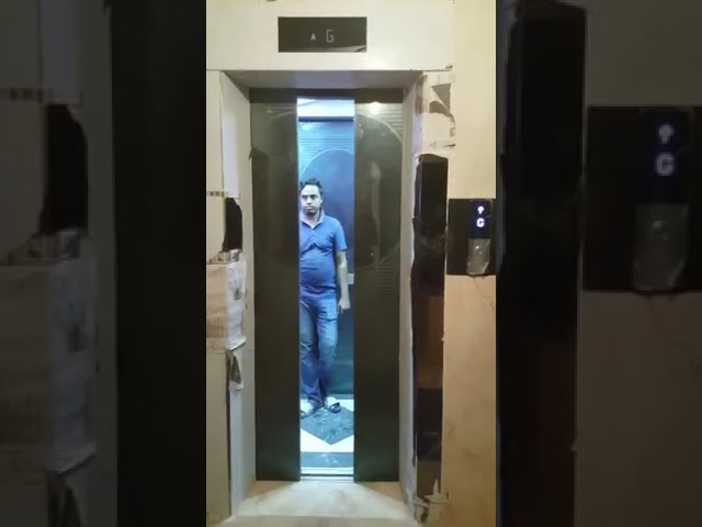 Modern Building VVVF Residential Hydraulic Passenger Elevator With Glass