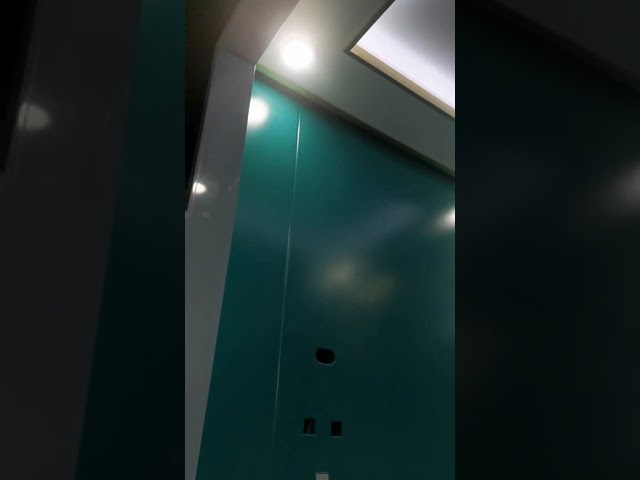 Warehouse Building Car Freight Elevator VVVF Control With Pattern Steel Plate