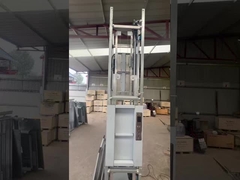 Painted Steel Freight Elevator 5000kg Capacity 0.5m/S